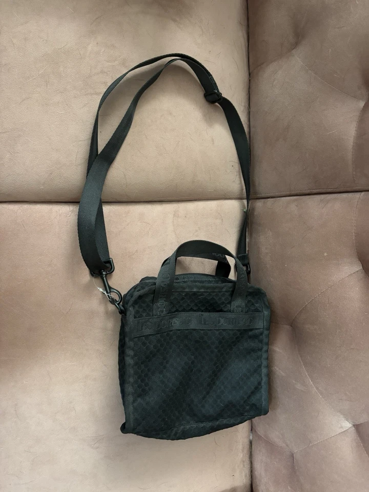 Le SportSac Black Nylon Crossbody Shoulder Bag Mesh - Image 4 of 4
