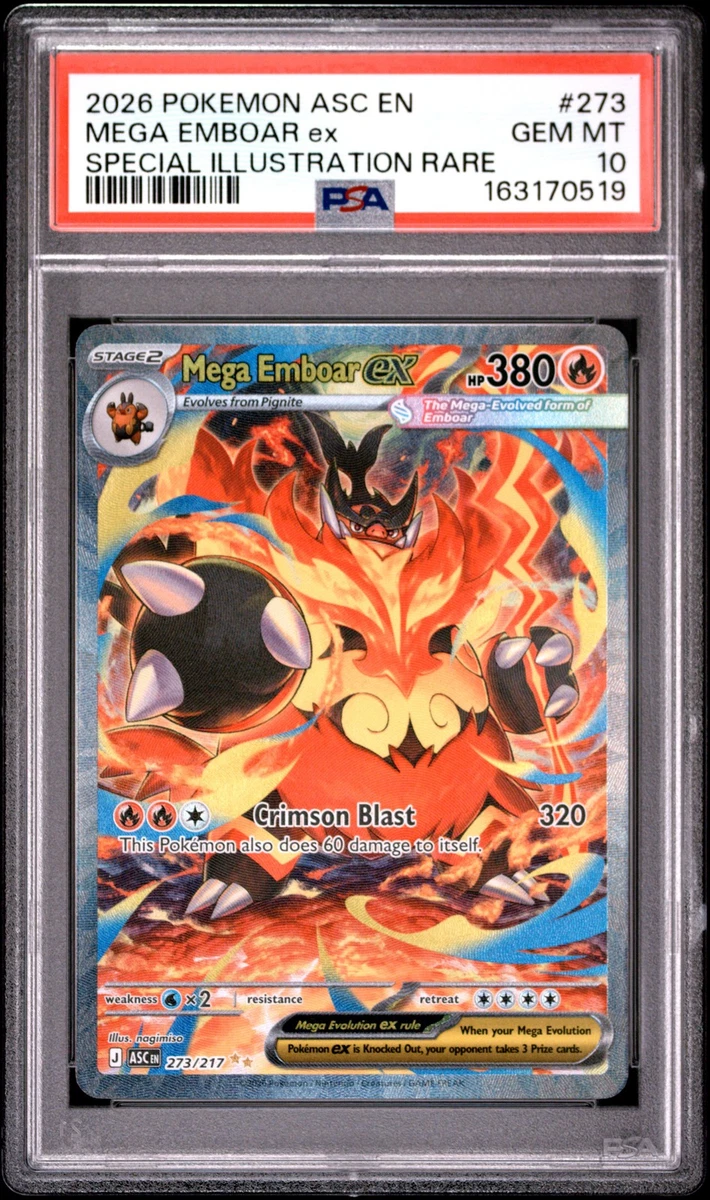 Emboar Ex Pokémon TCG Cards for sale | eBay