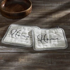 Finders Keepers Home Pot Holder Set of 2 8x8 VHC Brands