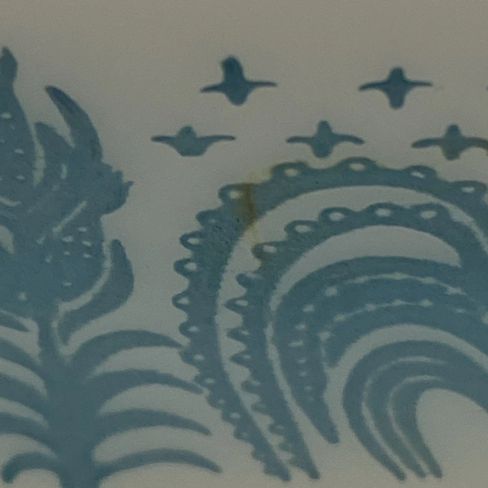 Pyrex Amish Blue ButterPrint 503 Refrigerator Fridge Dish 1.5 Qt Turquoise White - Image 4 of 4