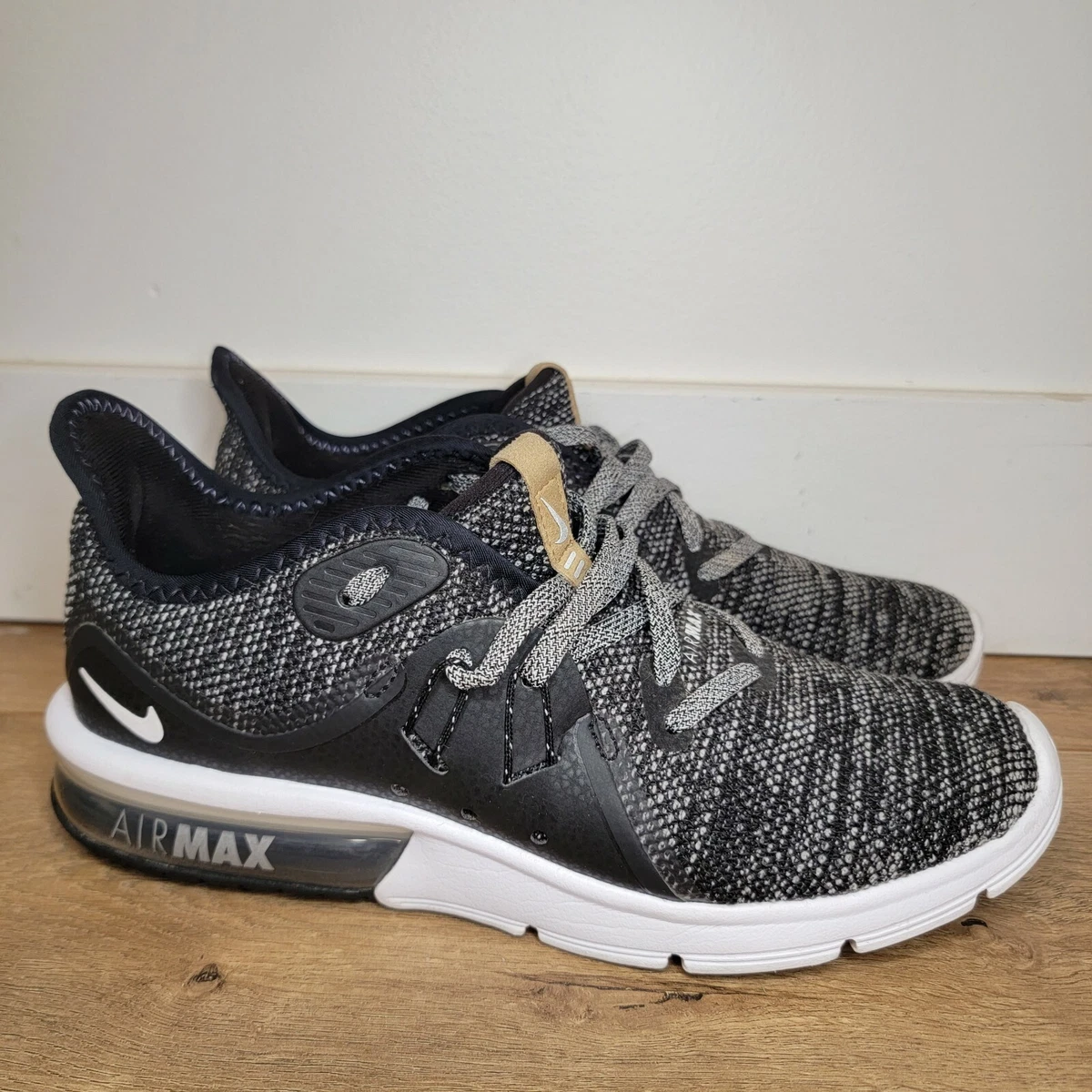 Nike sequent shop 3 black