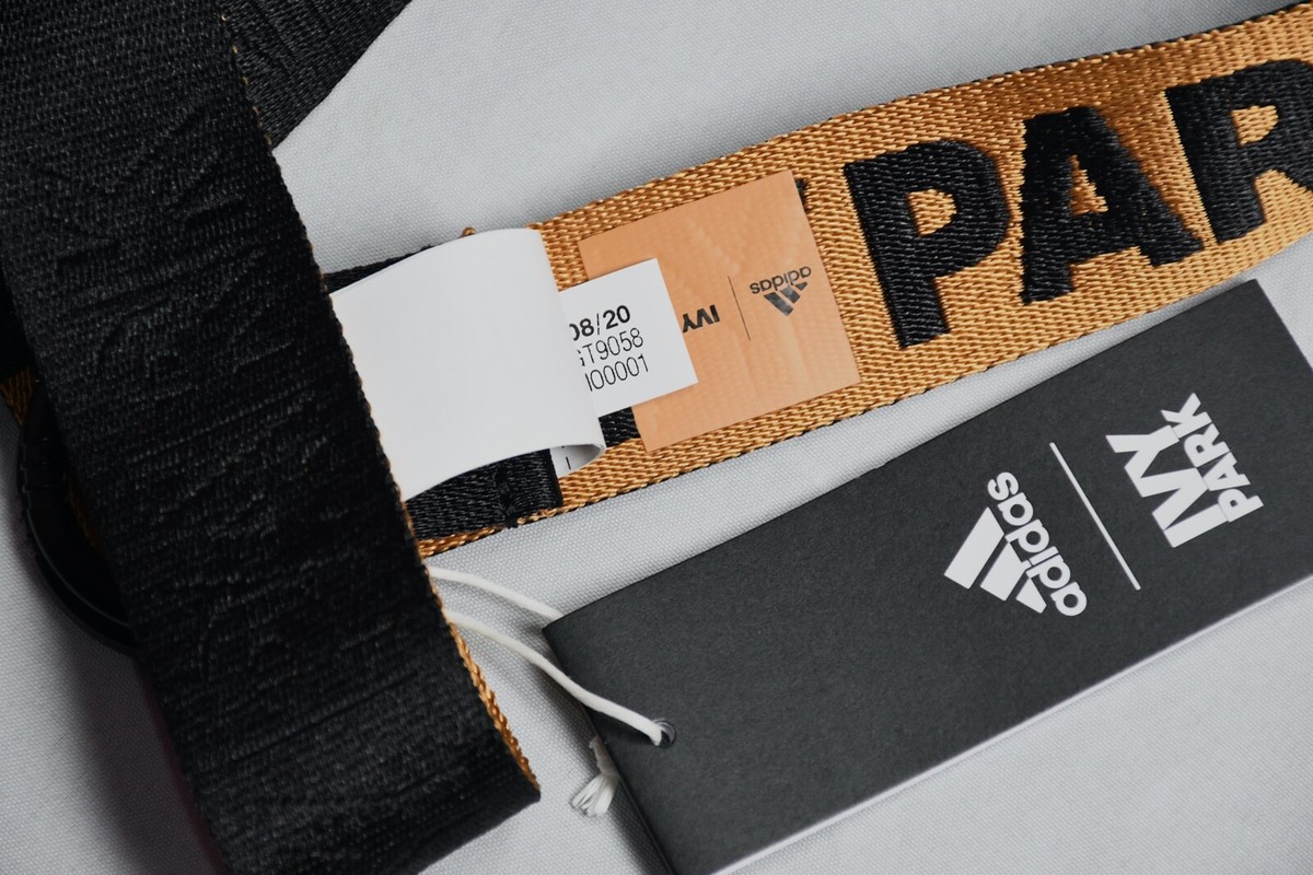 Adidas x Ivy Park Logo Belt Black/Mesa size S/M | eBay