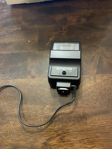 ACHIEVER 115M Compact Thyristor Strobe Flash SLR Cameras Shoe Mount Test Good B1 - Picture 2 of 11