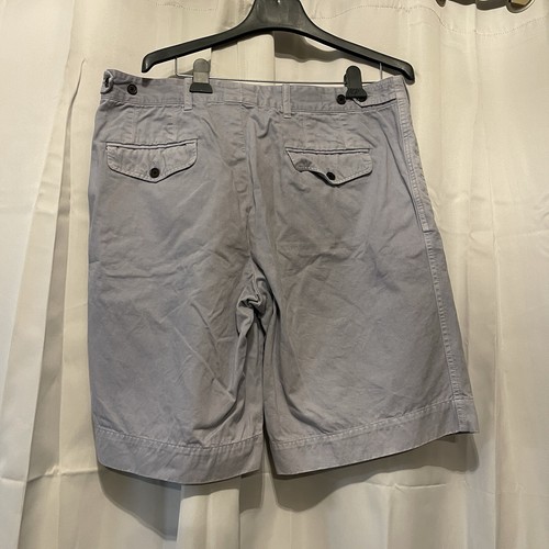 Dries Van Noten Men’s Cotton Shorts Sz 54 Waist 37.5” Light Blue - Picture 5 of 6