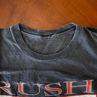 Vtg Rush Presto Vintage Tour T Shirt Large L Vintage Concert Peart