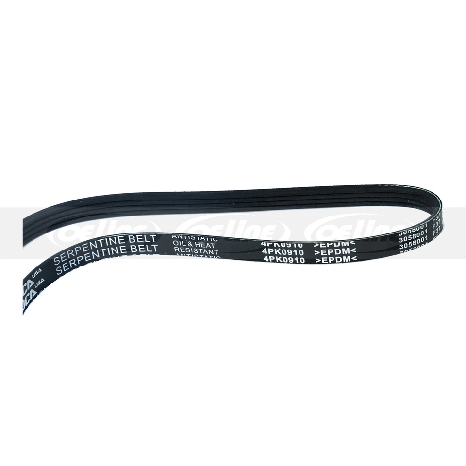 2 PC Drive Belt Set ALT/AC-PS for Mitsubishi Galant V6 2004-2009 Endeavor - Image 4 of 4