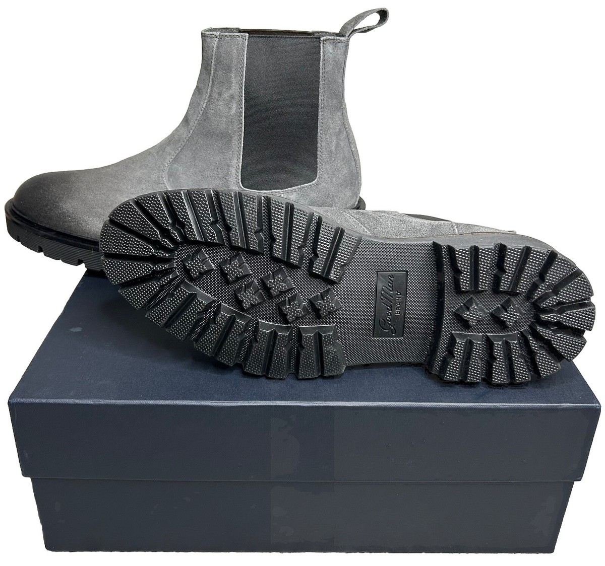 Good Man Brand Modern City Chelsea Boot Size 9 Charcoal MSRP  display picture 3