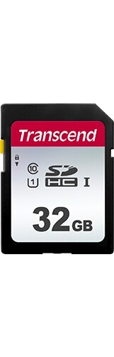 Transcend Scheda di Memoria 32 GB SDHC Classe 10 UHS-I 300S TS32GSDC300S