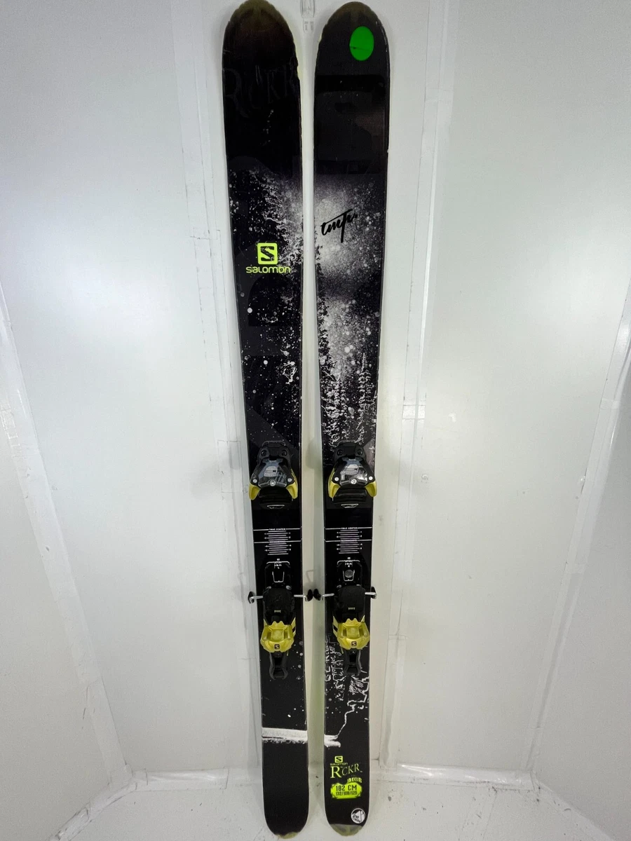 182 cm Salomon Rocker2 Full Rocker All Mtn. Powder Ski w/ Salomon Warden |