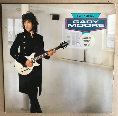 Gary Moore - Empty Rooms  Summer 85 Version - UK 7'' Single P/S 10 Records TEN 58