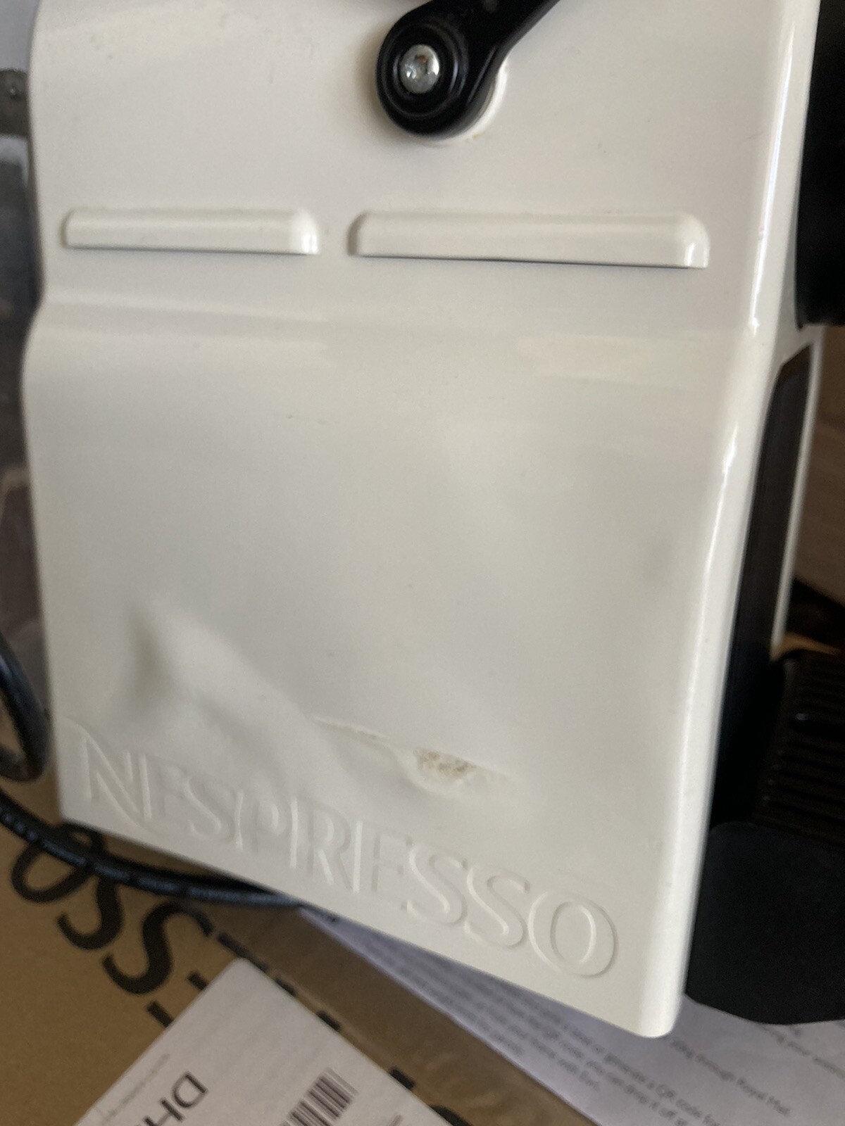 Nespresso krups XN100 coffee machine White/cream eBay