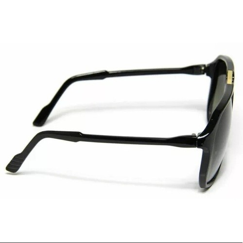 Mens Women LARGE OVERSIZED CLASSIC RETRO VINTAGE AVIATORS Style Black SUNGLASSES - Picture 3 of 4