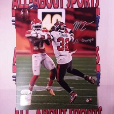 Mike Edwards Authentic Signed 8x10 Photo Autographed JSA.