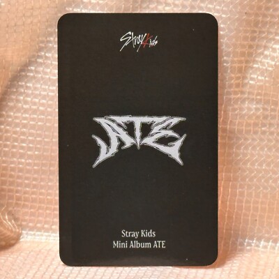 Changbin Official Pop-Up Store Lucky Draw Photocard Stray Kids ATE