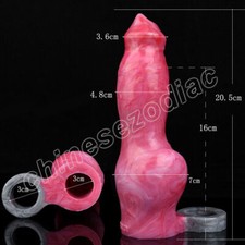 Thick-Condom-Alien-Knot-Penis-Sleeve-Enlarger-Dong-Cock-Girth-Extension-Sex-Toy