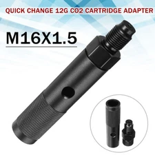 Quick Change M16x1.5 12g CO2 Cartridge Adapter W/88g Threads Bottle for PCP SIG