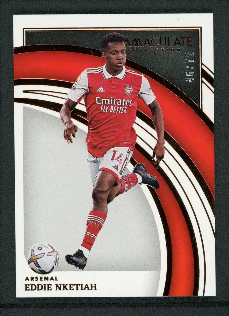 2022-23 Panini Immaculate Collection - Eddie Nketiah #14 /75 for