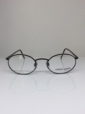 New Vintage Giorgio Armani 192 Eyeglasses GA 192 C. 976 Gunmetal Grey 48mm Italy