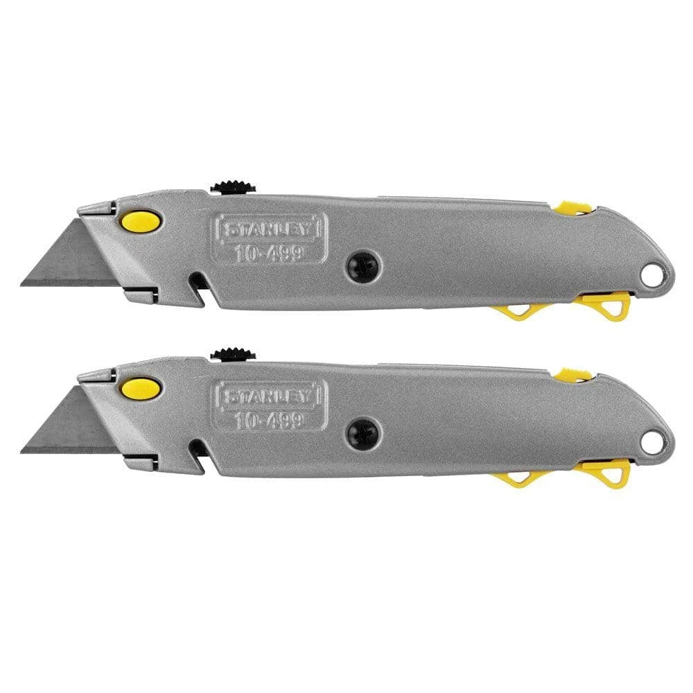 Stanley Quick Change Utility Knife with Retractable Blade and