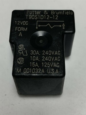 NEW NO BOX 1PC Tyco T90S1D12-12 12VDC Power Relay 5Pins N7