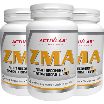 ZMA 90-270 Kapseln - Zink Magnesium Vitamin B6-gut Schlaf, sportliche Ergebnisse