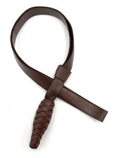 SAM BROWNE Sword Knot Brown Genuine Leather British Army Uniform Military