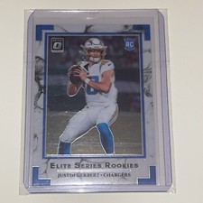 2020 Donruss Optic Justin Herbert Elite Series Rookies RC #ESR-JH Chargers