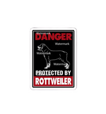 Rottweiler Sticker Decal Home