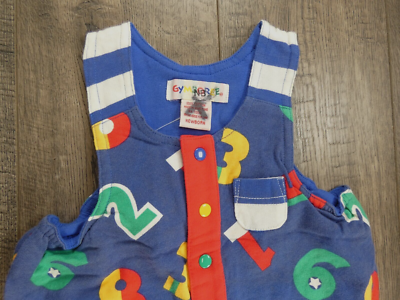 Baby Boy Clothes Nwot Vintage Gymboree Newborn Play Sports Numbers
