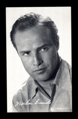 1948-52 ARCADE EXHIBITS HOLLYWOOD MARLON BRANDO NM-MT OR BETTER!