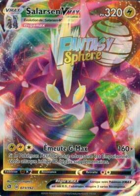 Pokemon 71 192 Salarsen Vmax Full Art Epee Et Bouclier 2 Eb02 Vf Francais Ebay