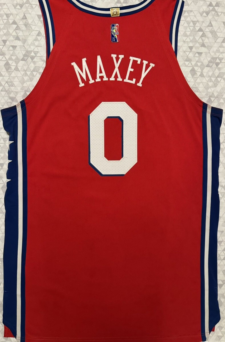 Authentic Nike NBA Philadelphia 76ers Sixers Tyrese Maxey Team