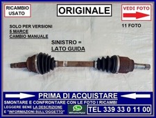 SEMIASSE GIUNTO CROCIERA SINISTRO FIAT GRANDE PUNTO + EVO 1.3 MJT 5 MAR MANUALE
