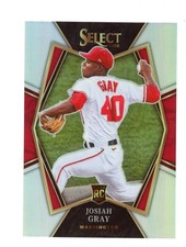 2022 Panini Select SILVER HOLO PRIZM #102 Josiah Gray RC - Nationals 🔴⚪️