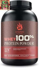 100% Whey Protein Powder – Protein Powder Chocolate, Creamy Chocolate Flavor, 24