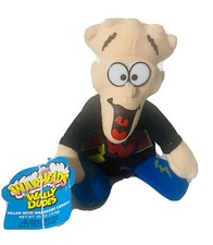 Vintage Mega Warheads Wally Dudes Plush Beanie Superhero Wally 1998 With Tag