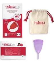 Sileu Menstruationstasse Sport  Yoga, Schwimmen, Pilates, Laufen Größe S Lila