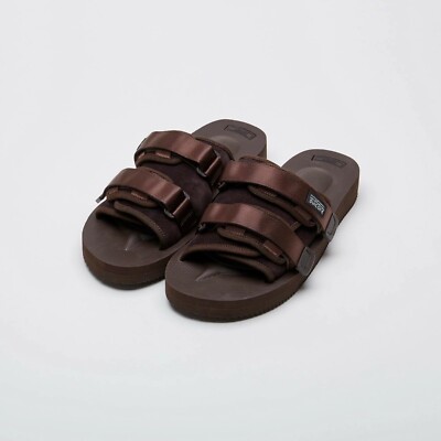 SUICOKE MOTO-VS OG-056VS Brown Vibram Slides Sandals Slippers | eBay