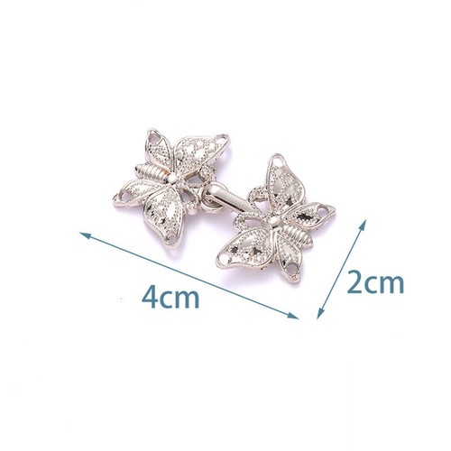 2x Pants Waist Tightener for Trousers Waist Adjuster Waistband Jean Button Pins - Picture 46 of 49