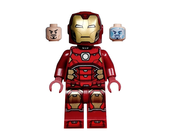 Lego Iron Man 76153 76166 76140 Silver Hexagon on Chest
