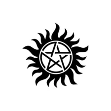 Anti-Posession Symbol - Supernatural Vinyl Decal Laptop Decal Bumper Sticker 