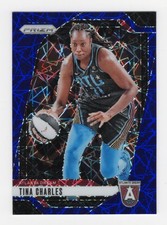 2024 Panini Prizm WNBA - TINA CHARLES #36 Blue Velocity Atlanta Dream