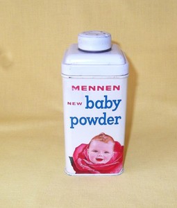 VINTAGE MENNEN BABY POWDER TIN