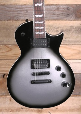 ESP LTD EC-256 Electric Guitar Silver Sunburst Teardrop