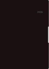 Takahashi Planner 2026 April Start B6 Weekly Ferte 3 Black No.884