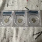 1941 1941-D and 1941-S Mercury Dime 90% Silver, 10% Copper Graded PCGS