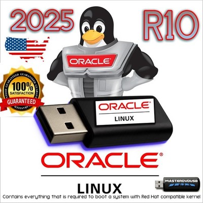 Oracle Linux R10 Boot USB RHCK Compatible Kernel | Same Day Shipping California