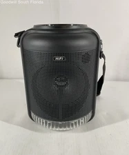 TWS RX-8101 Black 8-Inch Wireless Karaoke Mobile Speaker Open Box Not Tested