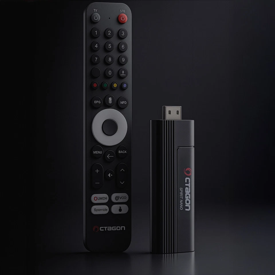 Octagon Spirit Nano 4K UHD Android TV Box WLAN Bluetooth 5.1 HDR10+ TV IP - Bild 3 von 4