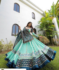 LEHENGA CHOLI INDIAN BOLLYWOOD WEDDING PARTY PAKISTANI WEAR READYMADE